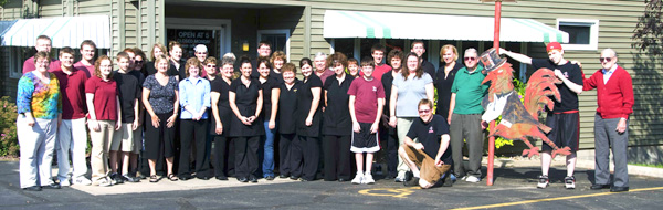 Two Lakes staff, 2009